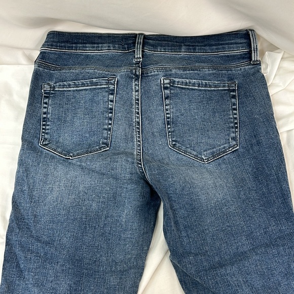Pacsun Distressed Ripped Perfect Fit Jegging Beach Blue Denim Jeans Size 27 - Picture 3 of 9